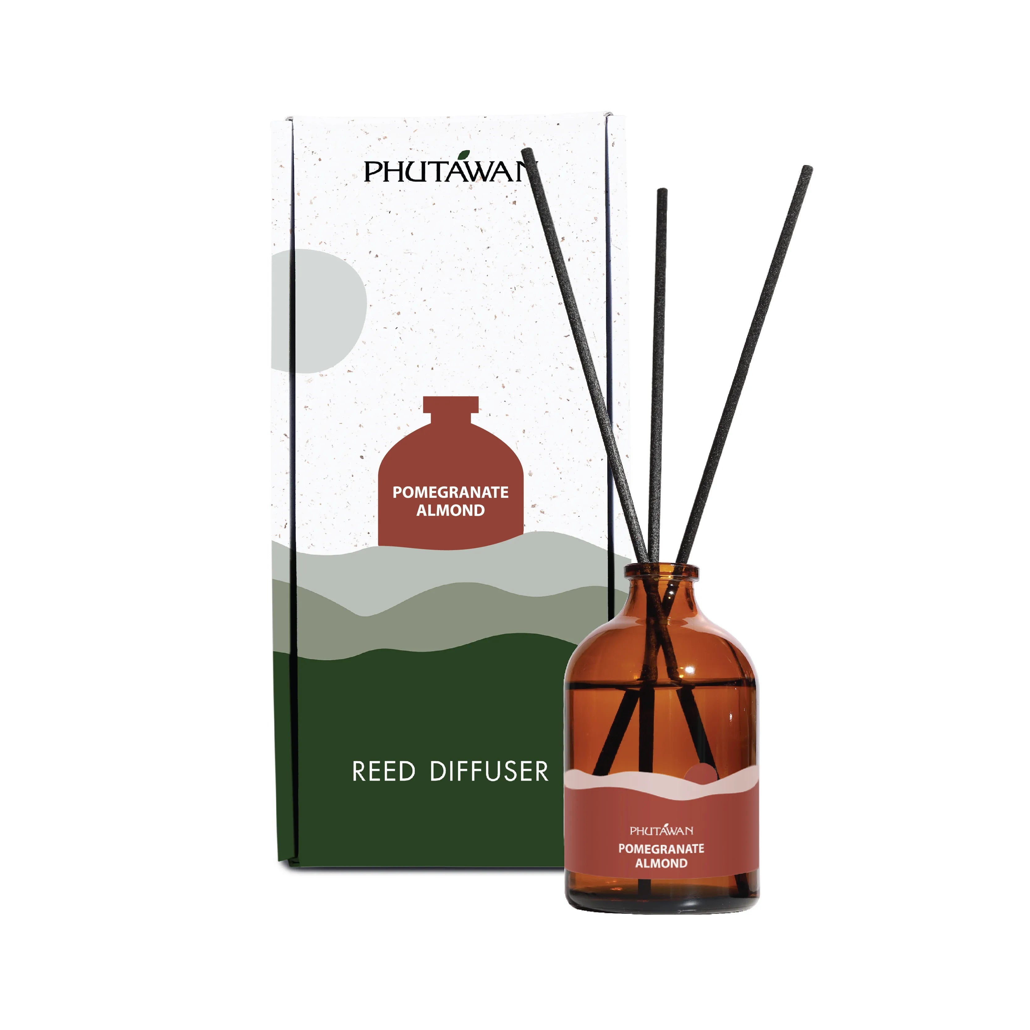Phutawan Reed Diffuser - Pomegranate Almond 100ml