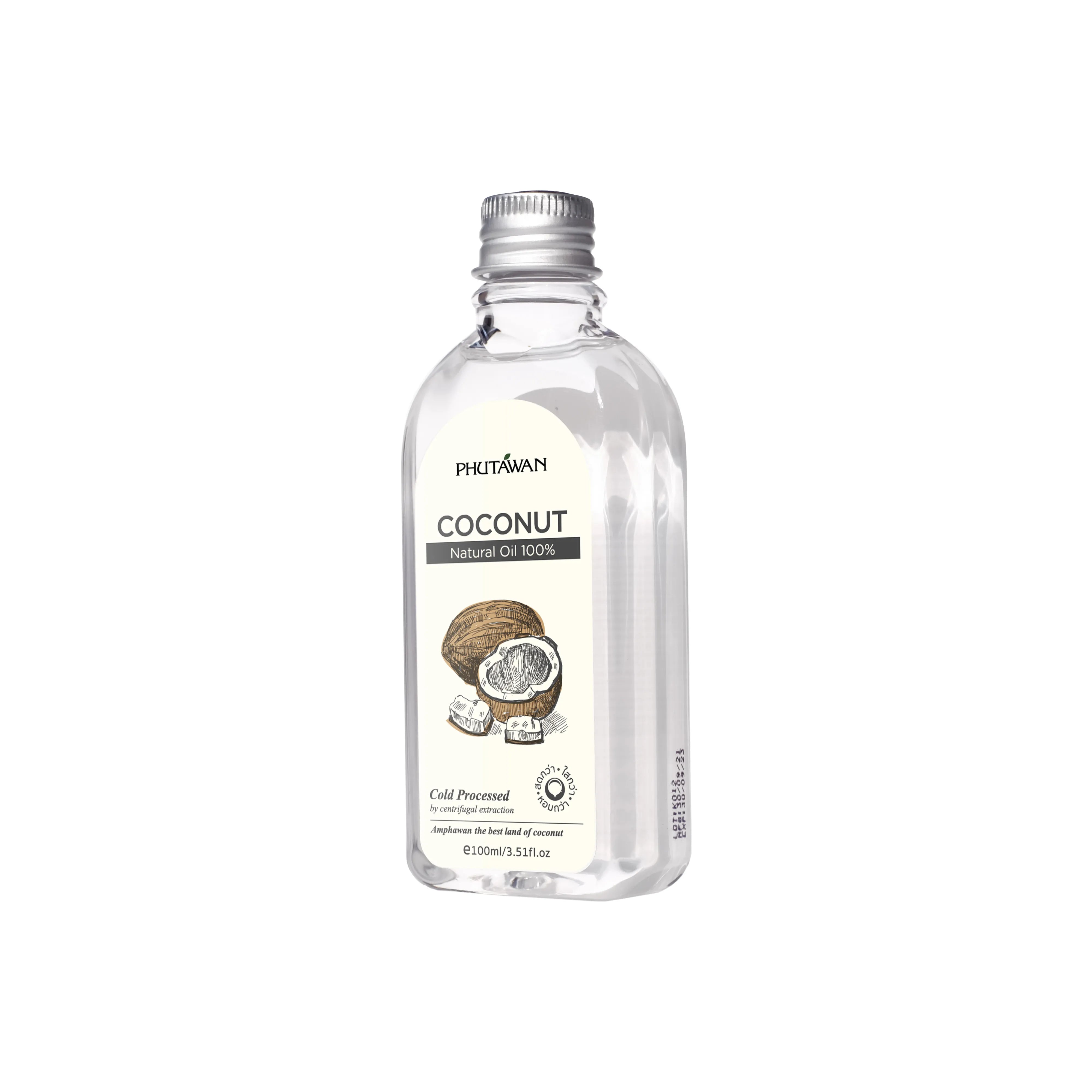 Phutawan Cold-Pressed Coconut Oil 100ml