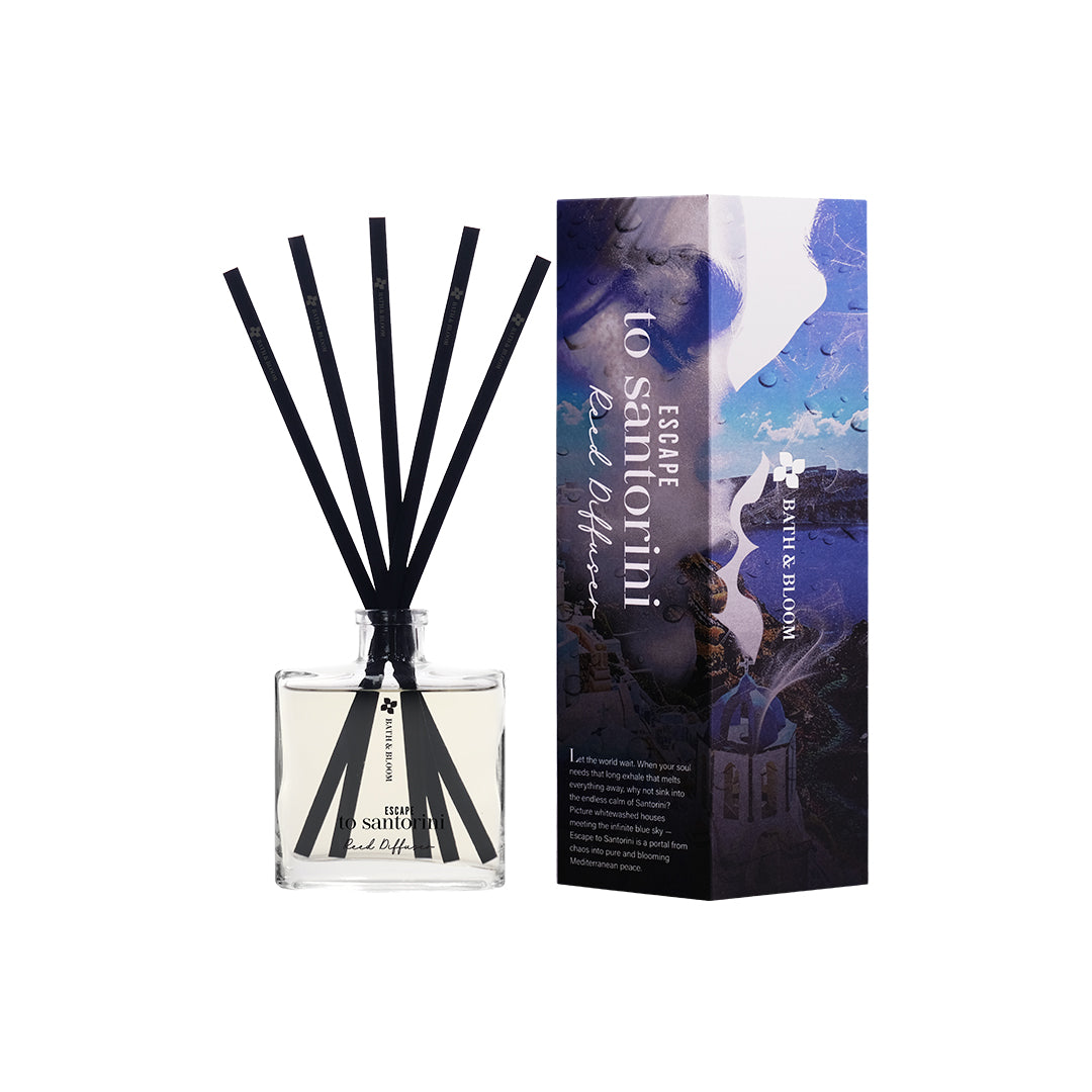 Bath & Bloom Reed Diffuser - Escape to Santorini 100ml