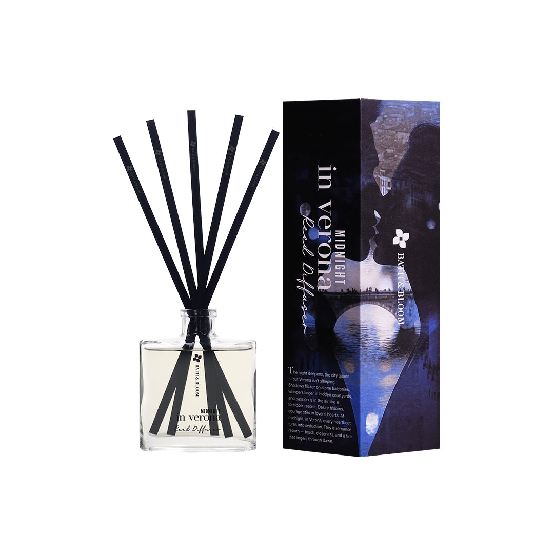 Bath & Bloom Reed Diffuser - Midnight in Verona 100ml