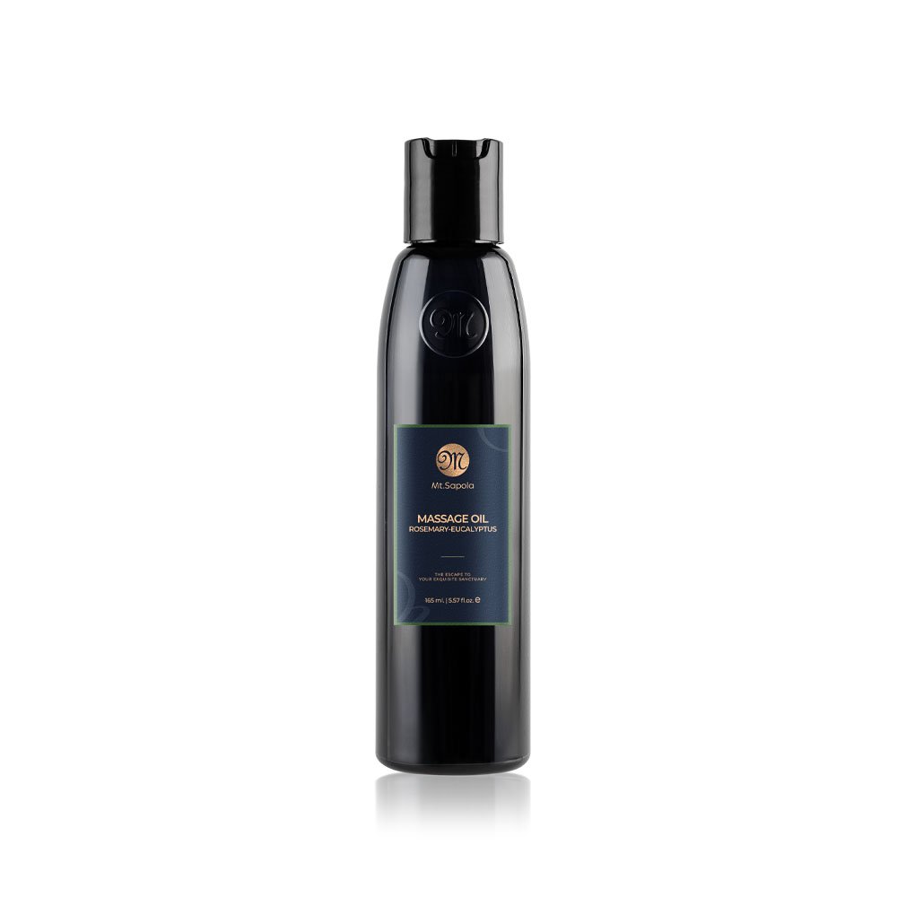 Mt. Sapola Massage Oil - Rosemary-Eucalyptus 165ml