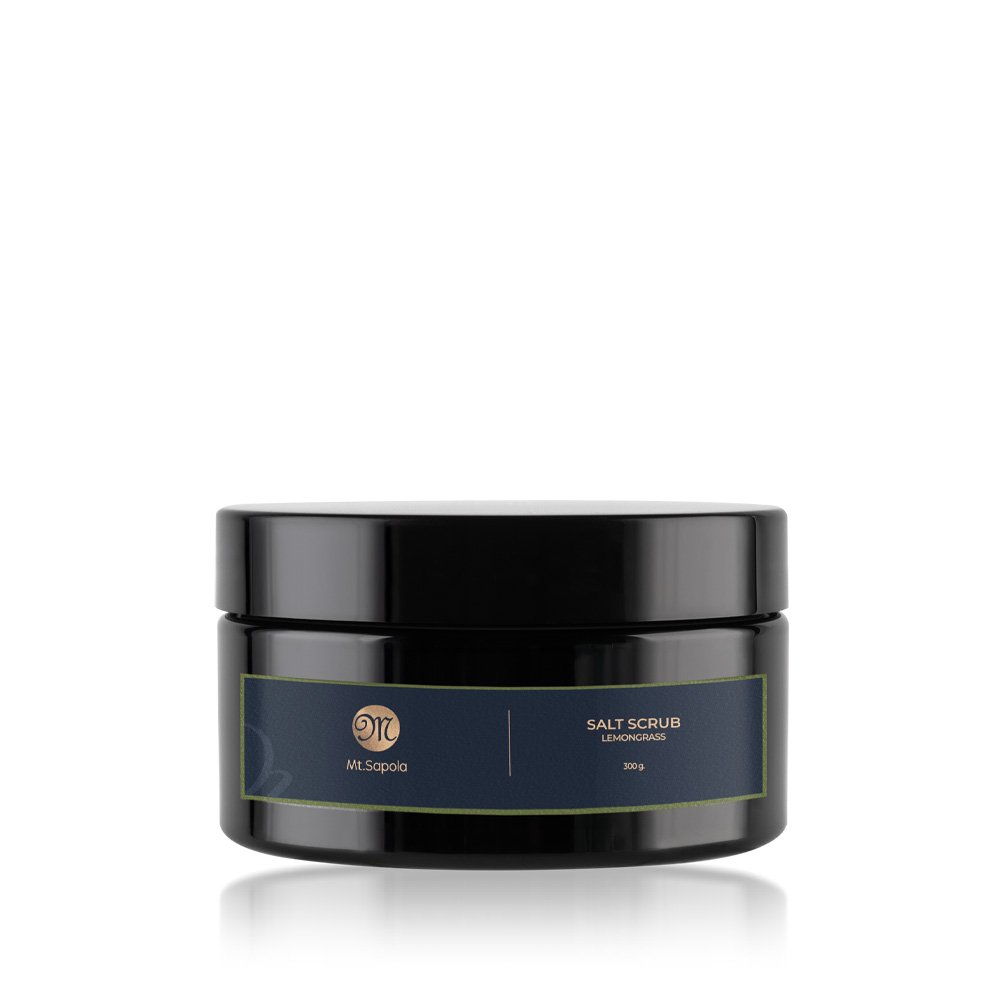 Mt. Sapola Salt Body Scrub - Lemongrass 300g