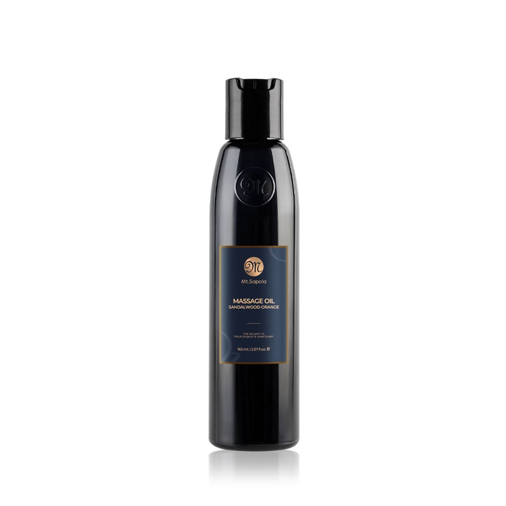 Mt. Sapola Massage Oil - Sandalwood-Orange 165ml