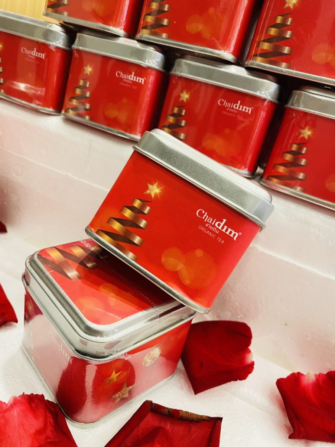 Chaidim Large Christmas Box - Black Tea Orange Cinnamon Ginger