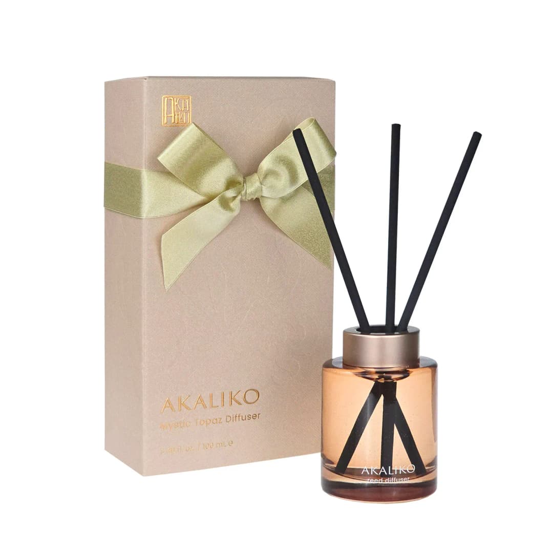 Akaliko Mystic Topaz Reed Diffuser Blue Bourbon 100 ml