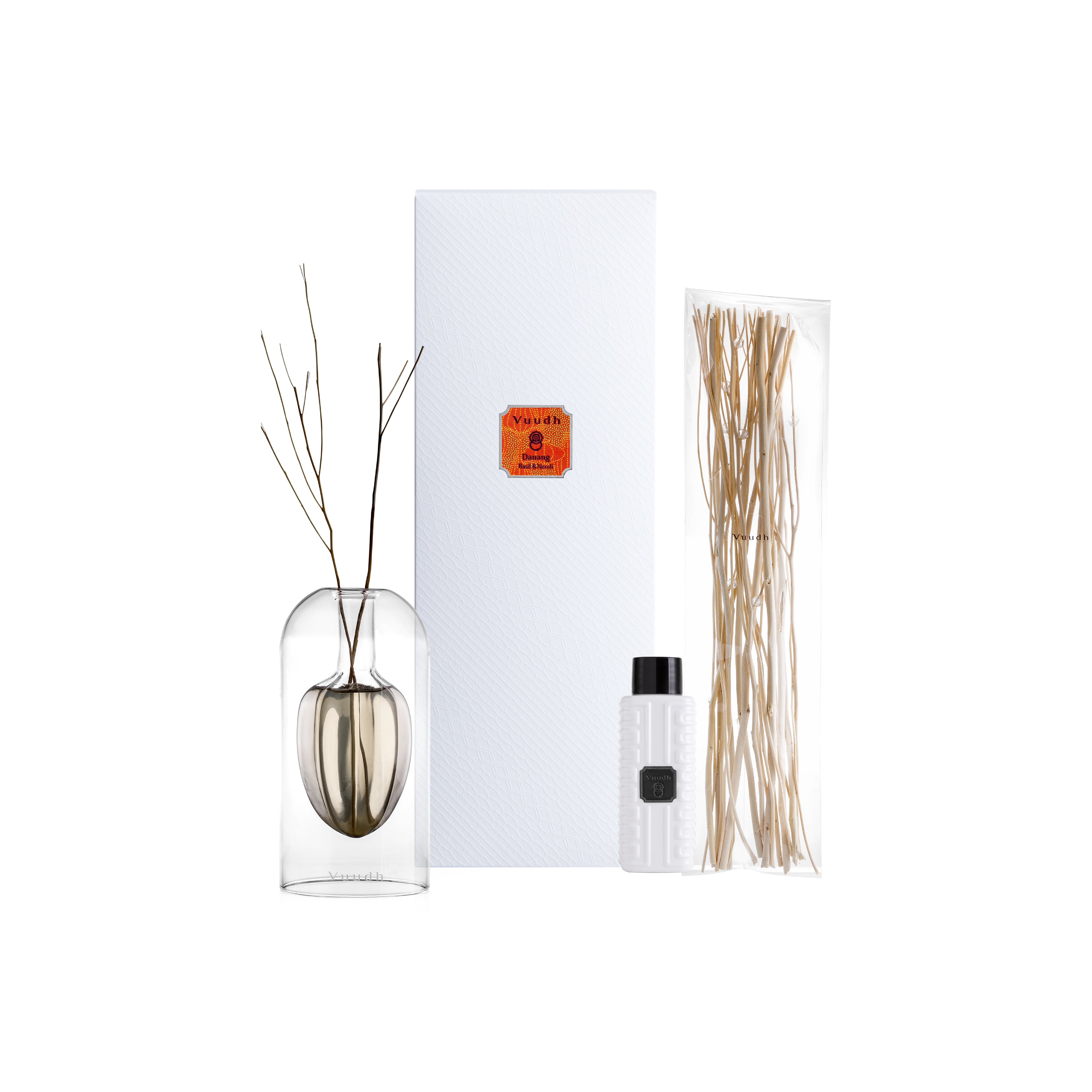 Harnn Vuudh Star Diffuser Set - Da Nang (Basil & Neroli) 120ml