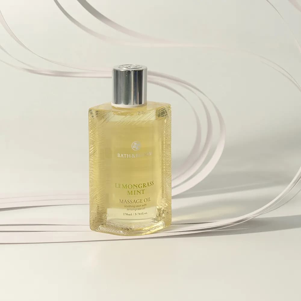 BATH&BLOOM Lemongrass Mint Massage Oil 170 ml