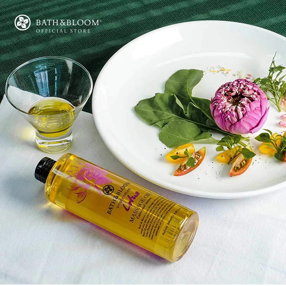Bath&Bloom Lotus Massage Oil 260 Ml