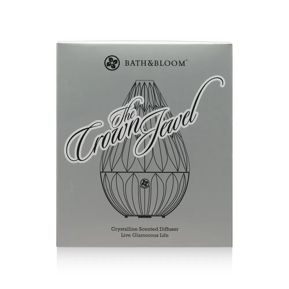 BATH&BLOOM Crown Jewel Crystalline Scented Diffuser Black Sapphire