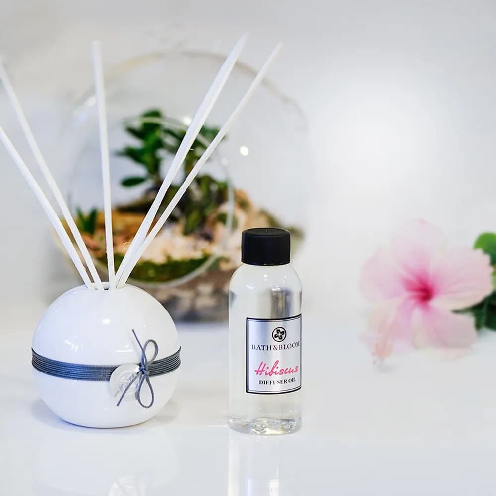 Bath&Bloom Hibiscus Diffuser Set | 100ml