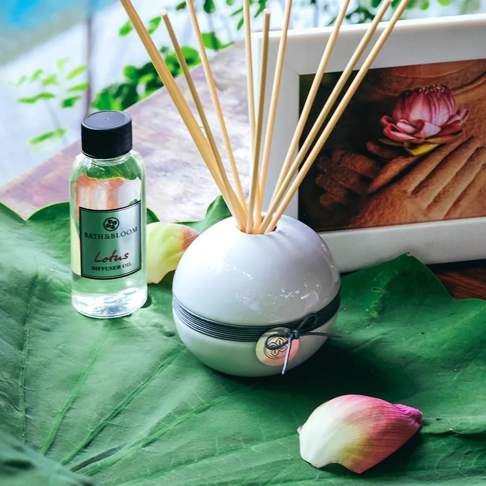 BATH&BLOOM Lotus Diffuser Set | 100ml