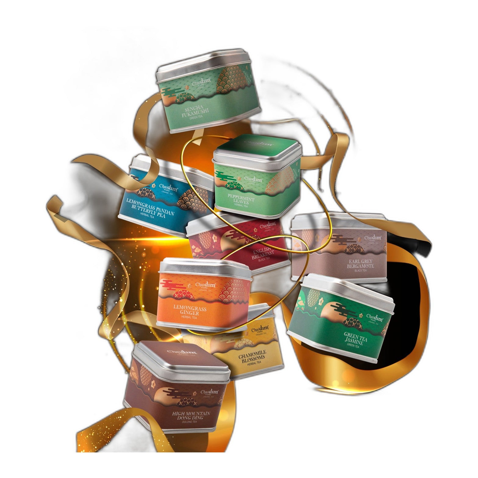 Chaidim Tea Gift Set - 9 Boxes x 5 Teabags