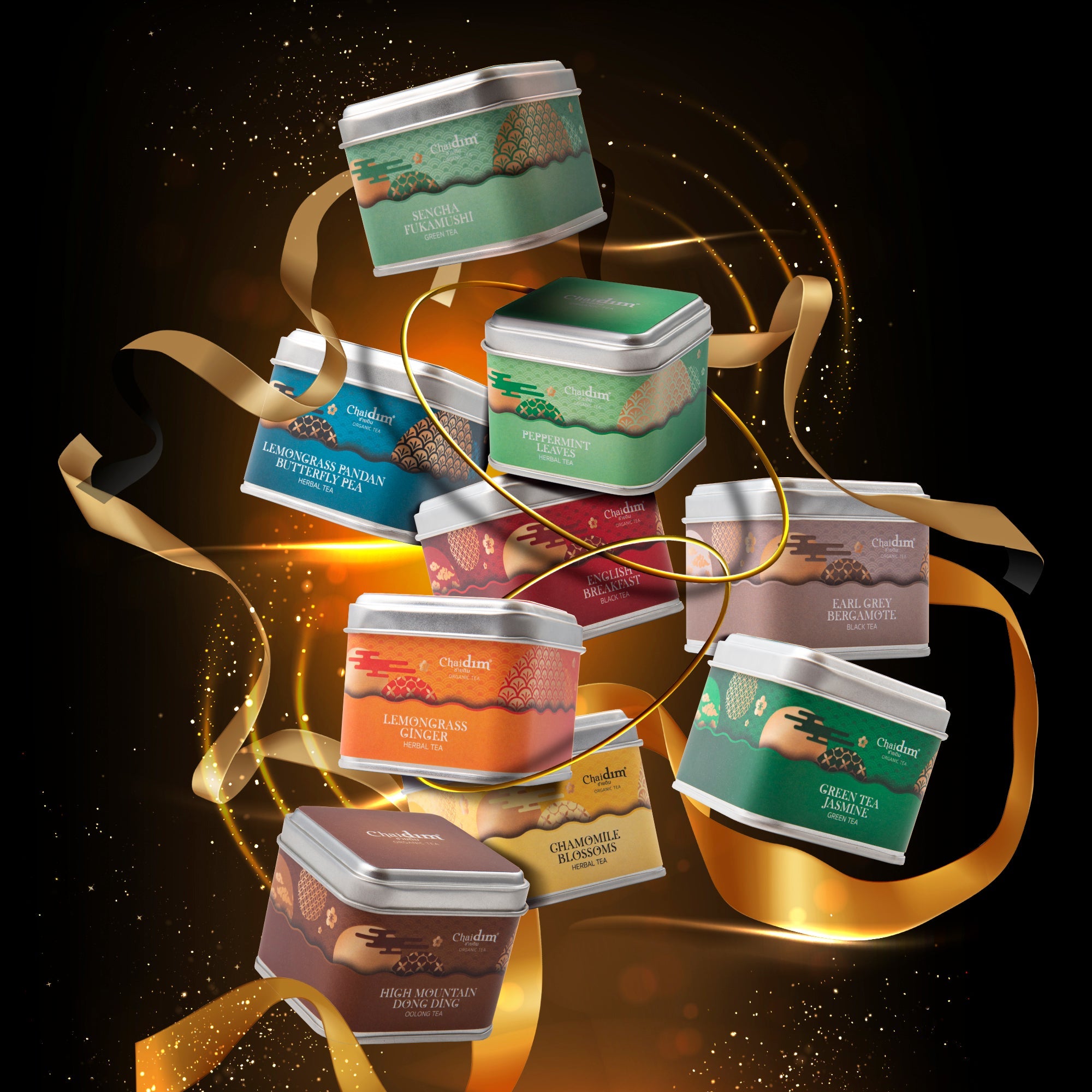 Chaidim Tea Gift Set - 9 Boxes x 5 Teabags