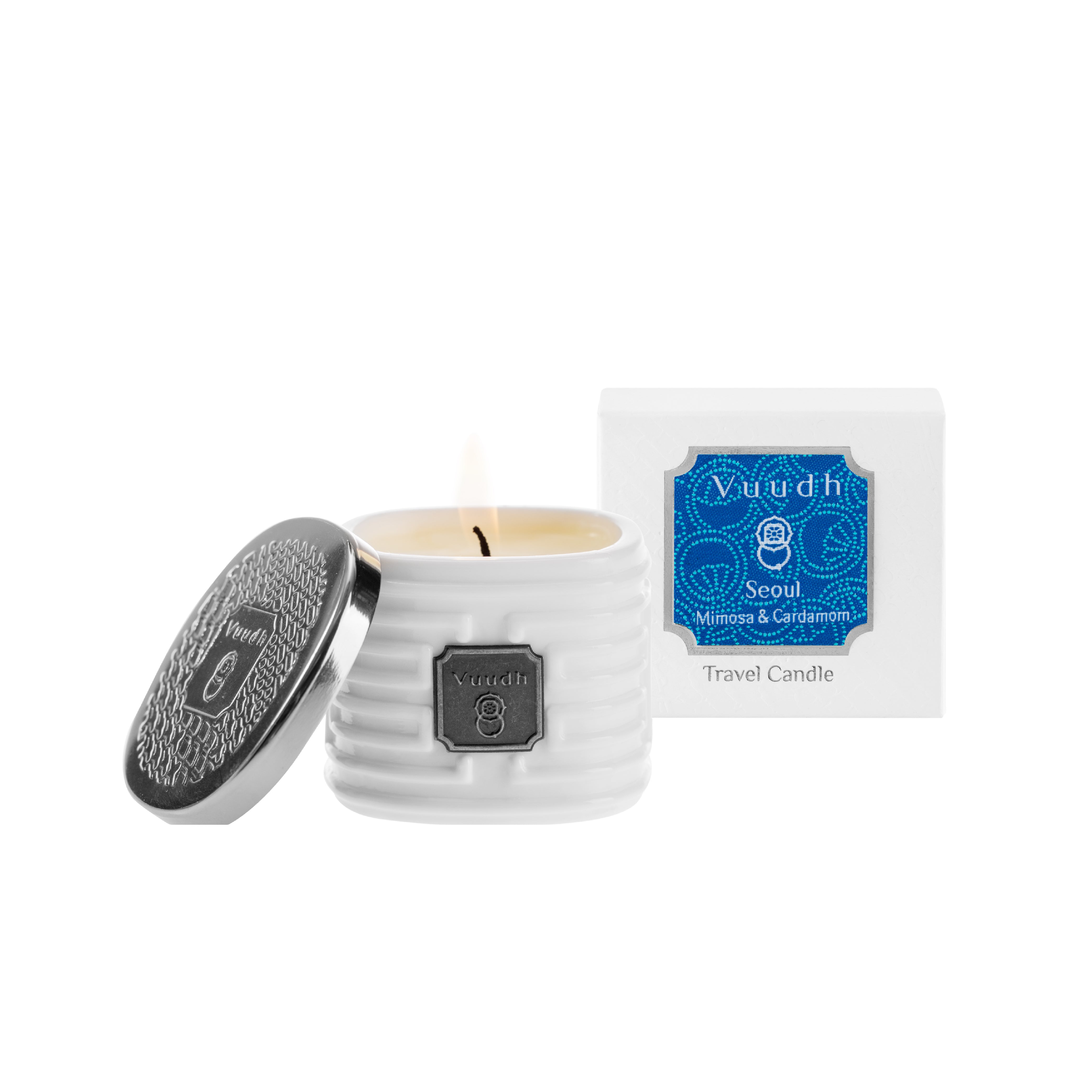 Harnn Vuudh Travel Candle - Seoul (Mimosa & Cardamom) 35g