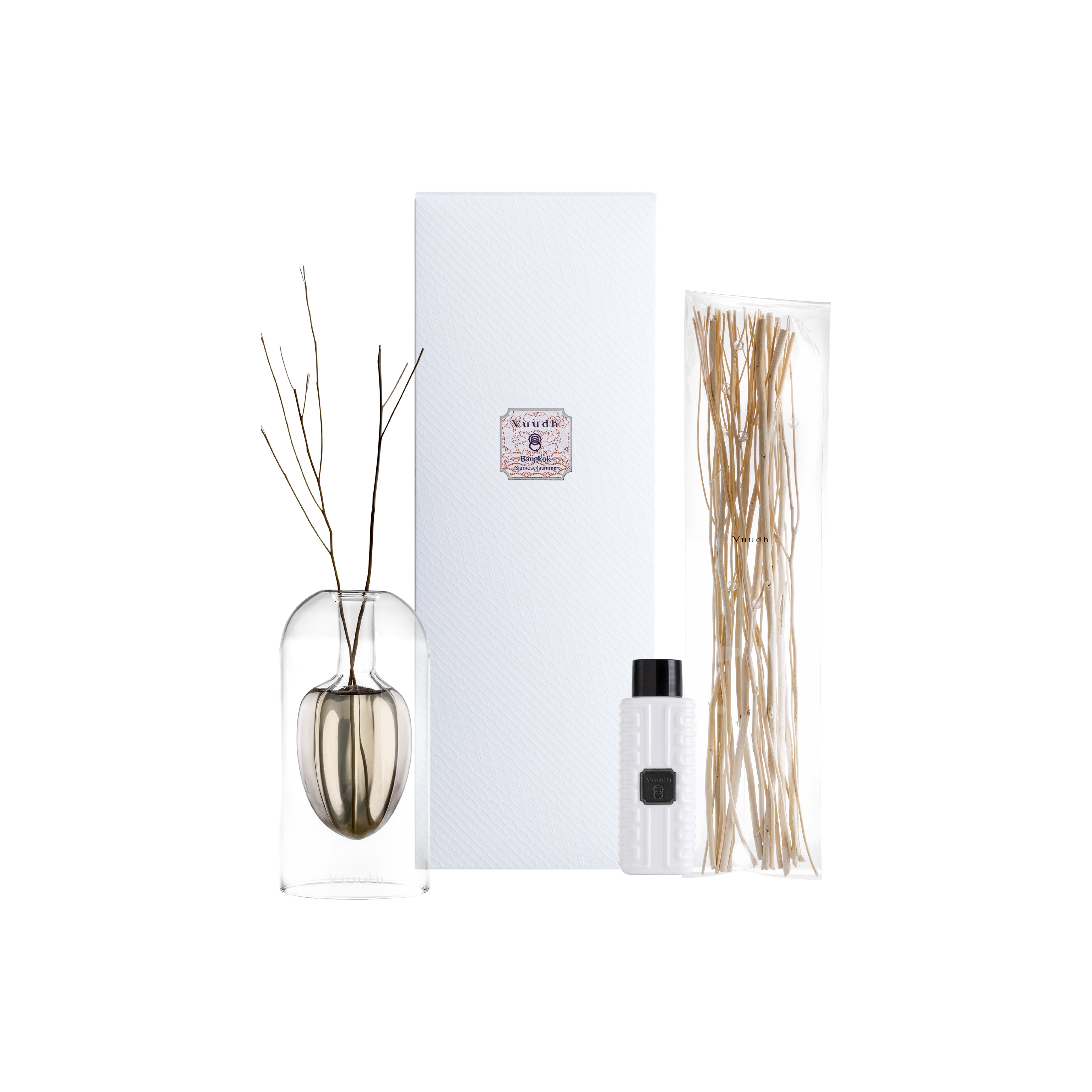Harnn Vuudh Star Diffuser Set - Bangkok (Siamese Jasmine) 120ml
