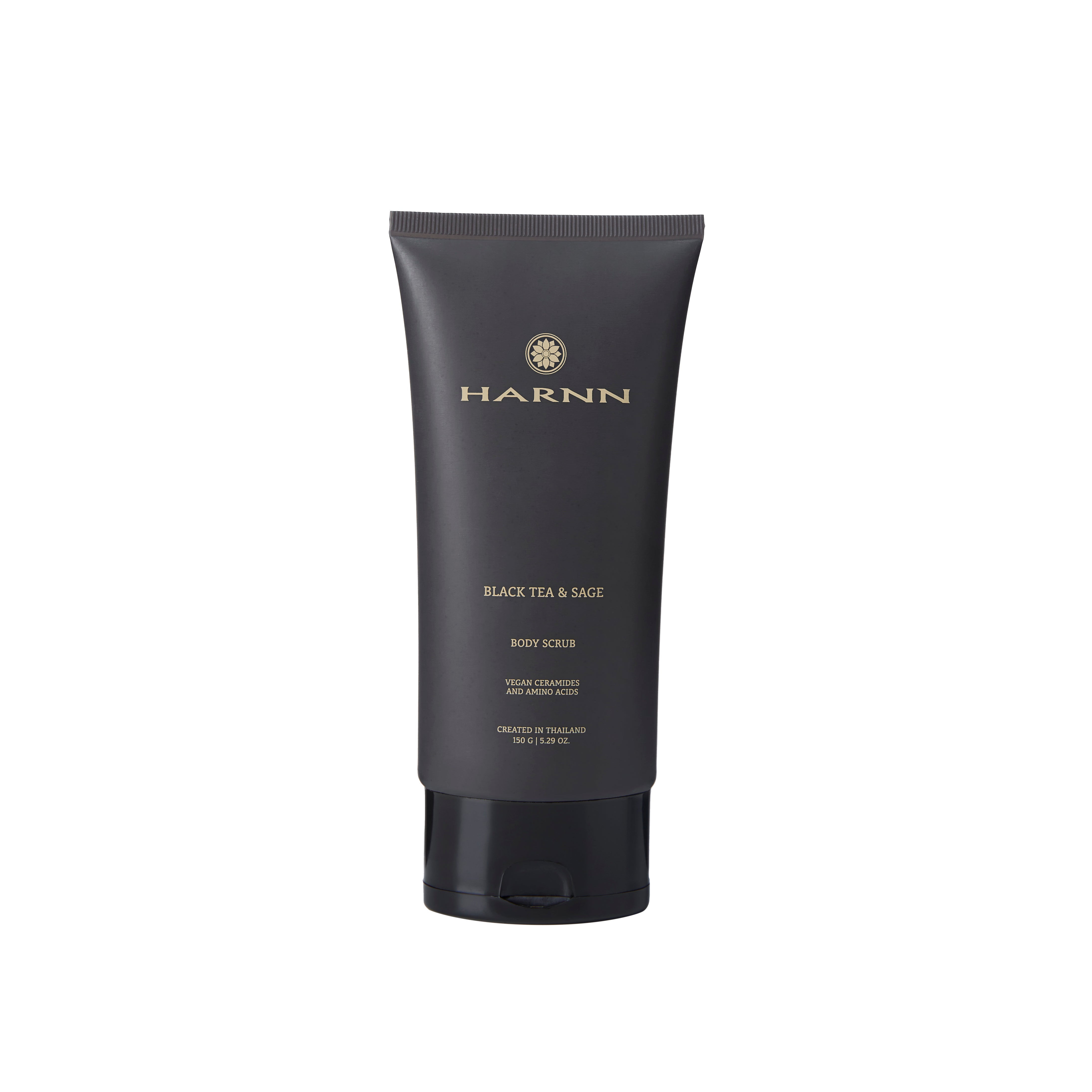 Harnn Body Scrub - Black Tea & Sage 150g