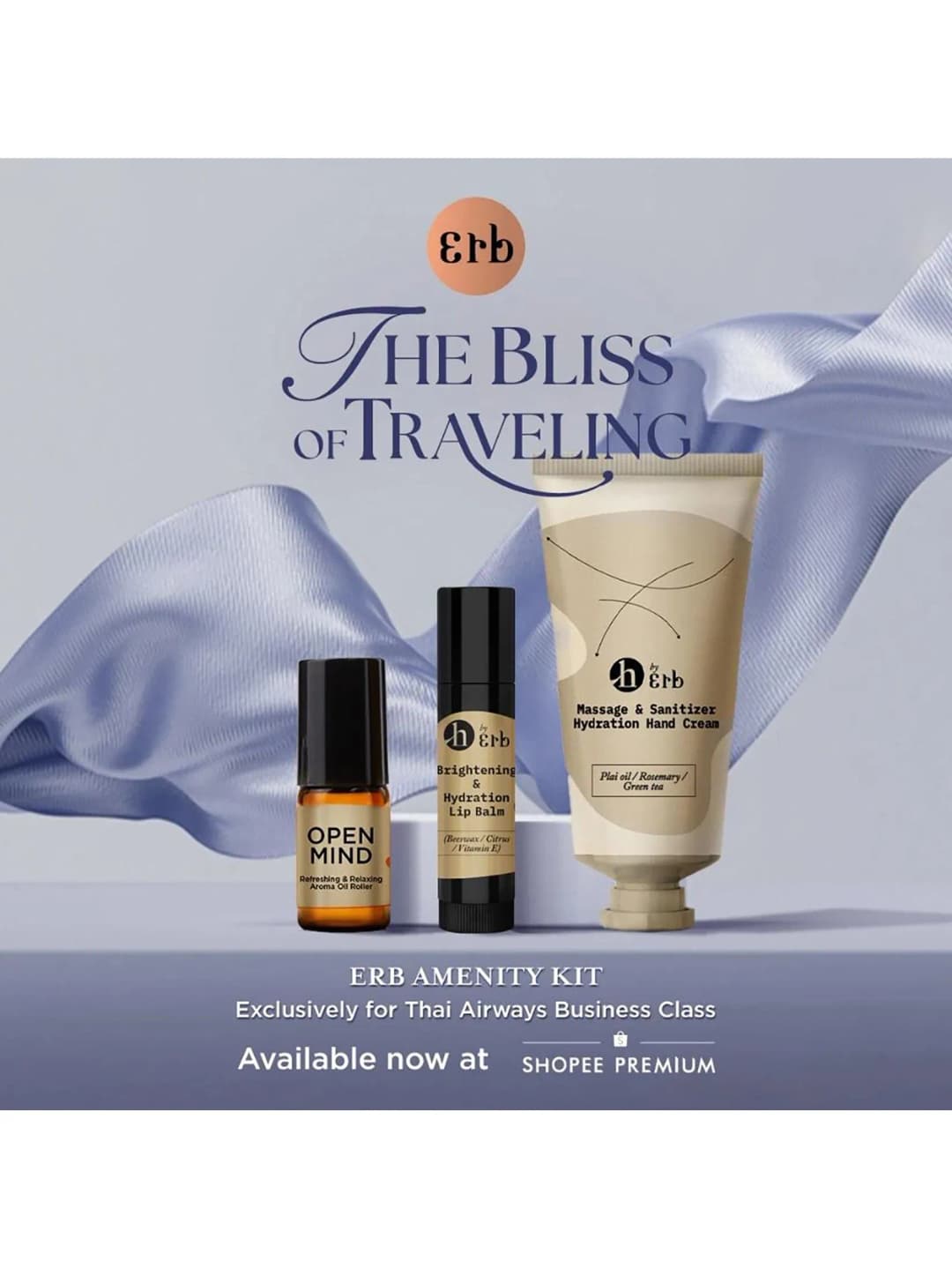 ERB Hand Cream Hydration Massage & Sanitizer 20 g