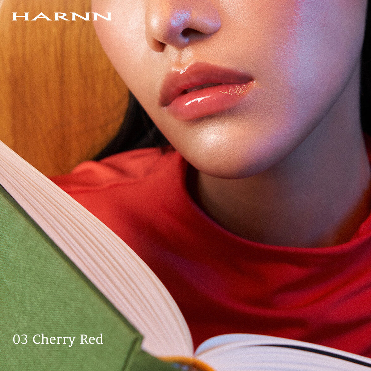 Harnn Lip Treatment Oil - 03 Cherry Red 2g