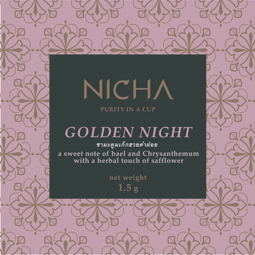 Nicha Tea Golden Night 25 Sachets