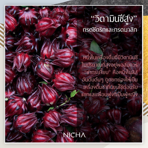 Nicha Tea Rouge Roselle Tea 25 Sachets