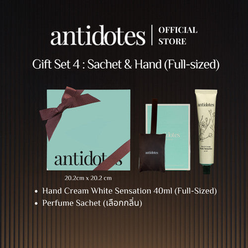 Antidotes Gift Set 4 - Perfume Sachet & Hand Cream 40ml