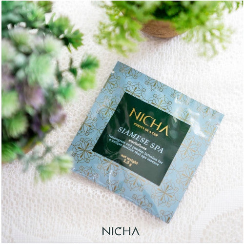 Nicha Tea Siamese Spa Lemongrass Pandan Tea 25 Sachets