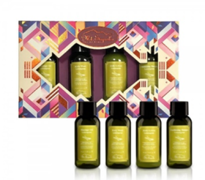 Mt. Sapola Massage Oil & Body Lotion Gift Set - Lemongrass 2x65ml