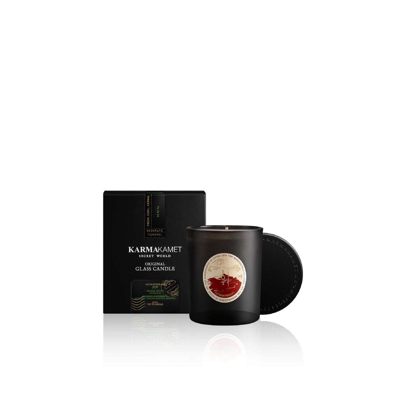 Karmakamet Original Glass Candle 120g - Blended