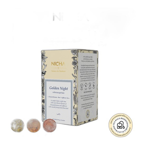 Nicha Tea Golden Night 25 Sachets
