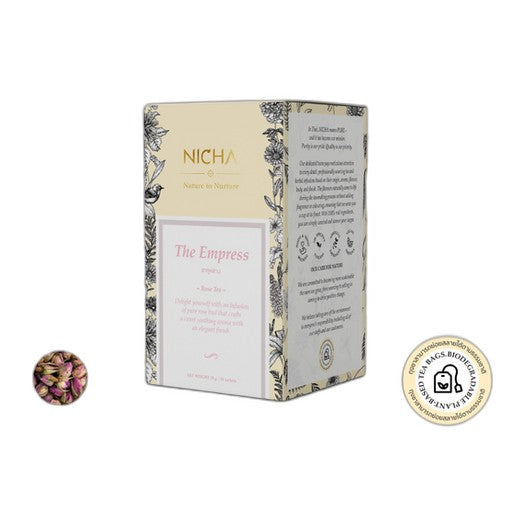 Nicha Tea The Empress Rose Tea 20 Sachets