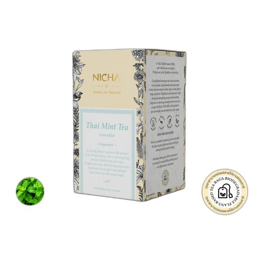 Nicha Tea Peppermint Tea 25 Sachets