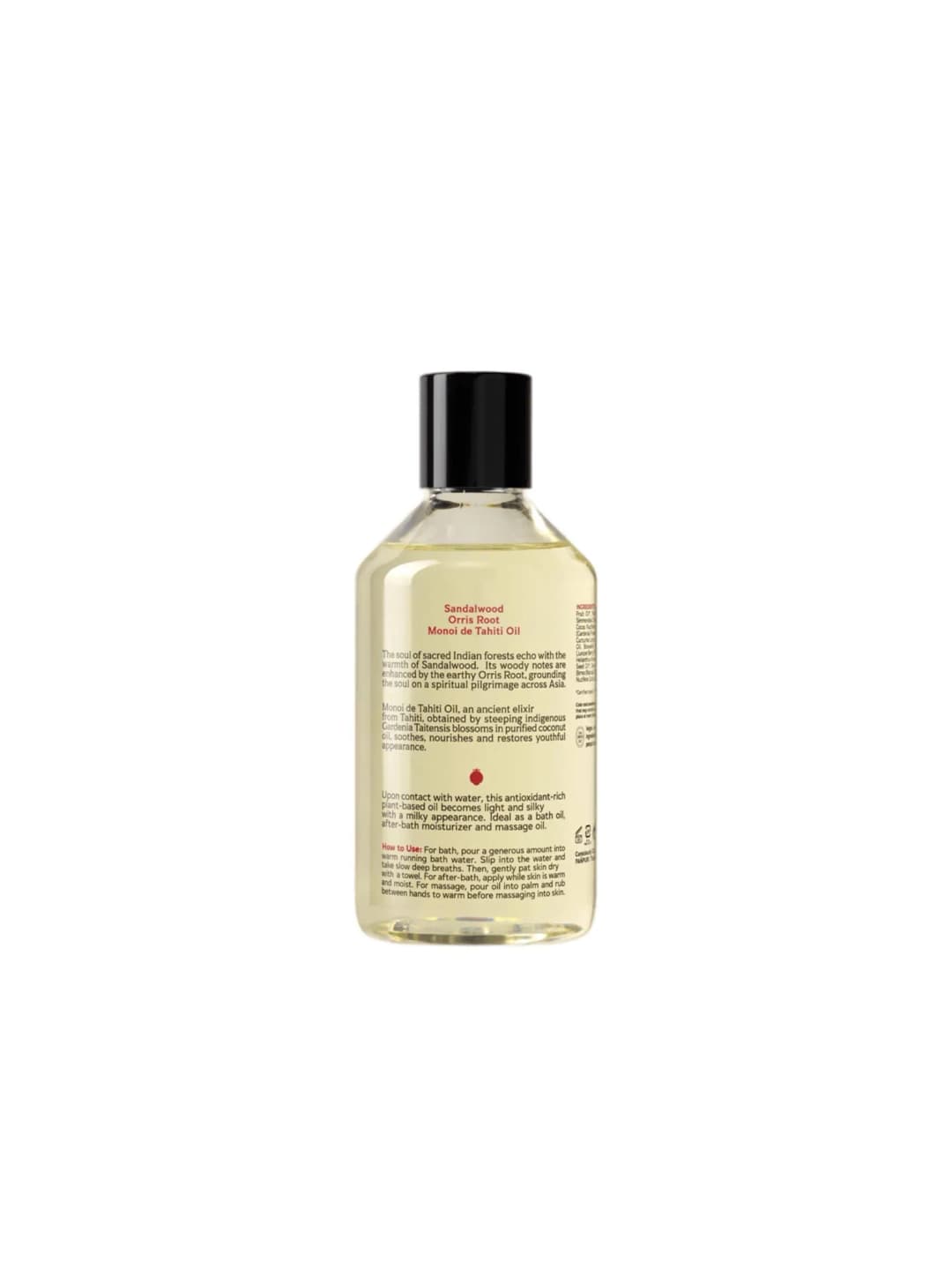 PANPURI Antioxidant Milk Bath & Body Oil Sacred Santal