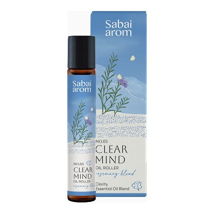 Sabai Arom Essential Oil Roller - Clear Mind 8ml