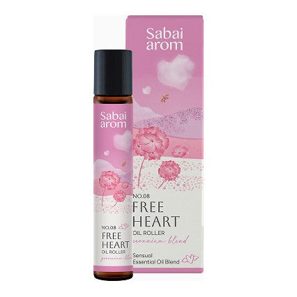 Sabai Arom Essential Oil Roller - Free Heart 8ml