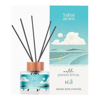 Sabai Arom Reed Diffuser - Jasmine Ritual 100ml