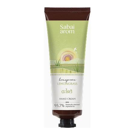 Sabai Arom Hand Cream - Homegrown Lemongrass 75g