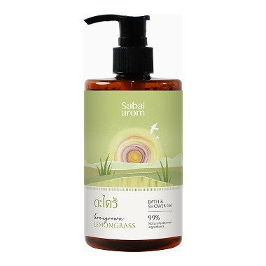 Sabai Arom Bath & Shower Gel - Lemongrass 300ml