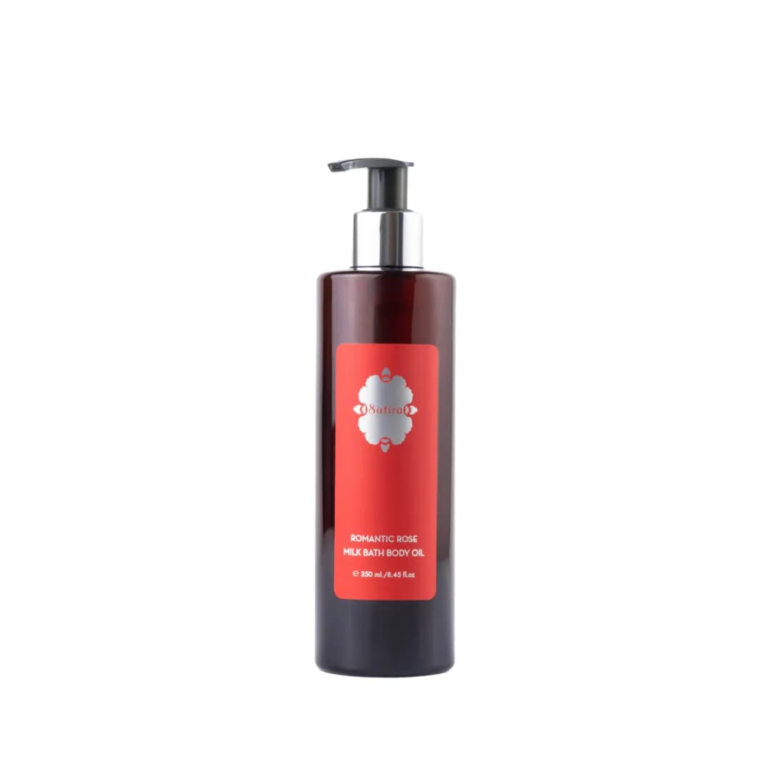 SATIRA Romantic Rose Milk Bath & Body Oil 250 ml