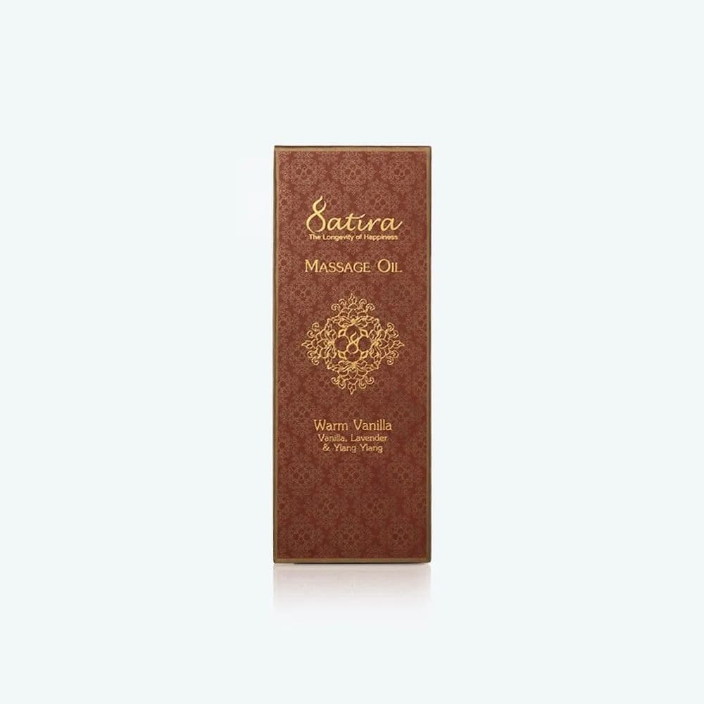 SATIRA Warm Vanilla Massage Oil 100 ml