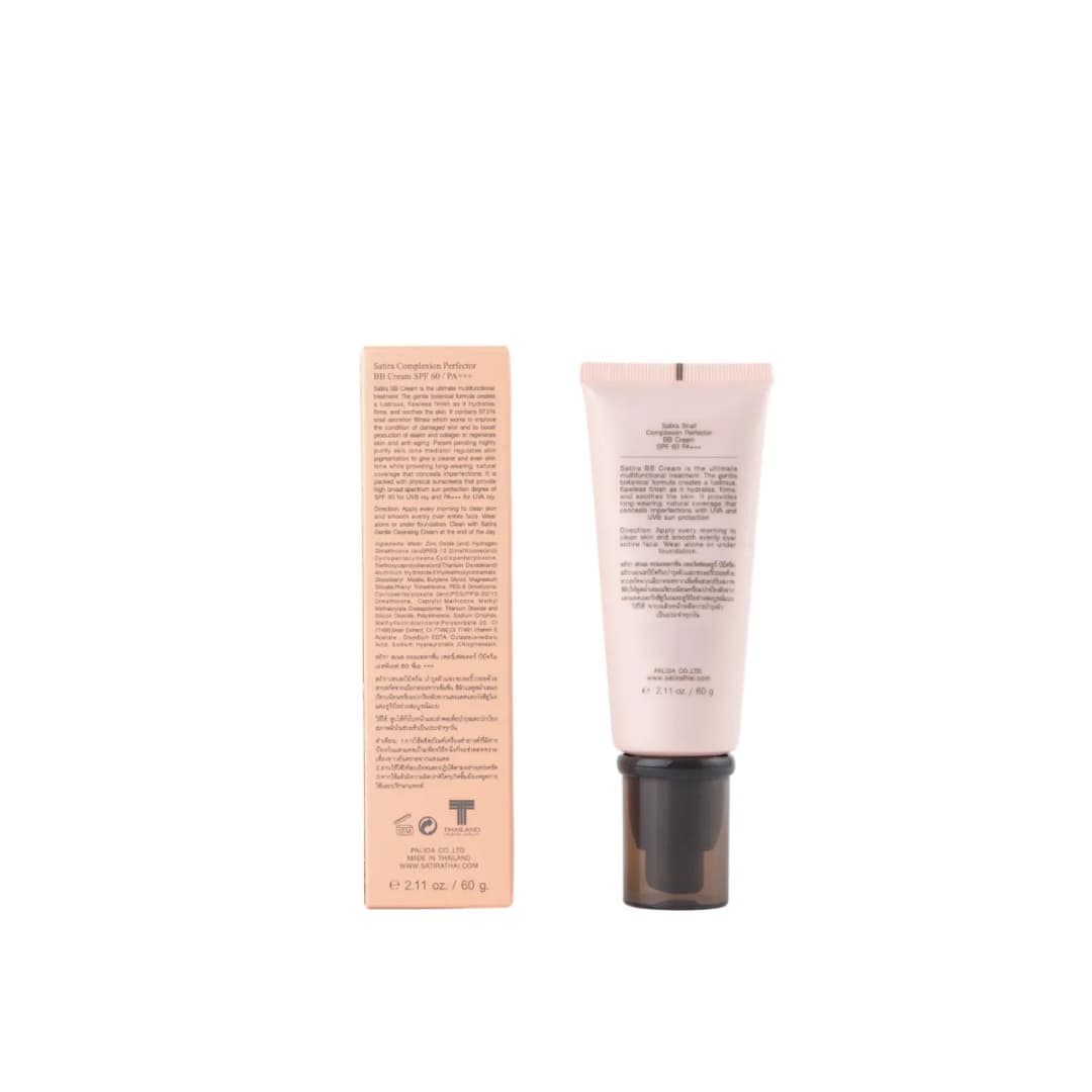 SATIRA Snail Complexion Perfector BB Cream SPF 60/PA+++ | Medium 60 g