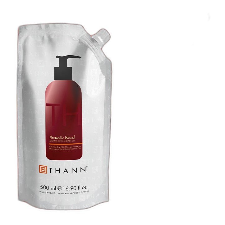 Thann Aromatic Wood Aromatherapy Shower Gel 500ml